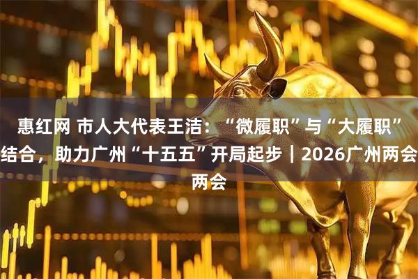 惠红网 市人大代表王洁：“微履职”与“大履职”结合，助力广州“十五五”开局起步｜2026广州两会